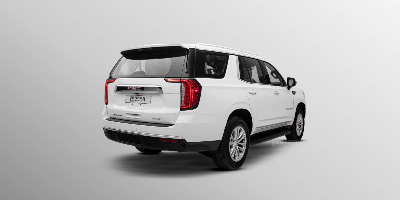 GMC YUKON Exterior Back Side View